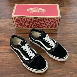 Black/White Old Skool Vans